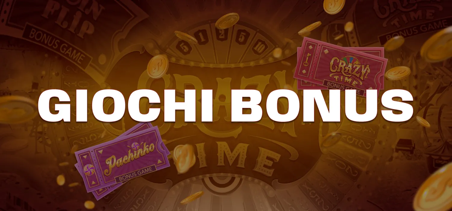 giochi bonus su Crazy Time